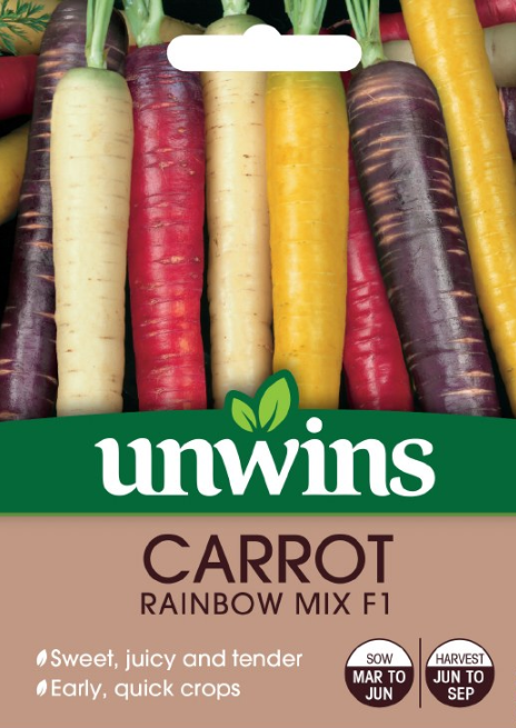 Unwins Carrot Rainbow Mix Vegetable