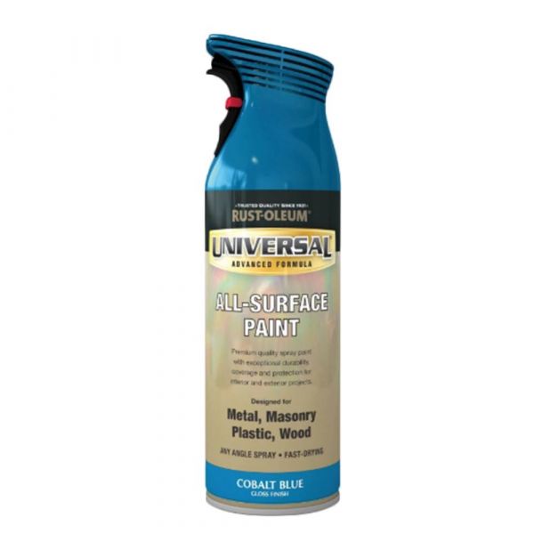 Universal Cobalt Blue Spray Paint 400ml