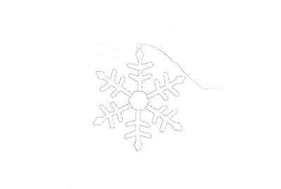 37cm Hanging Snowflake