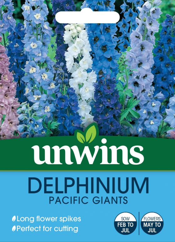 Unwins Delphinium Pacific Giants