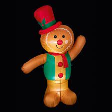 1.8M Inflatable Gingerbread Man