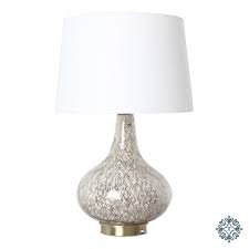 Rayna Marbled Glass Table Lamp 59cm