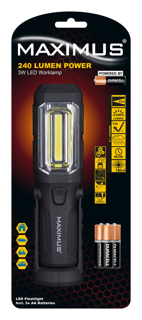 Maximus LED Worklamp 3W+1W 240LM