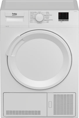 Beko 8kg Condenser Tumble Dryer White