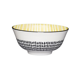 Kitchencraft  Dot & Stripe Bowl 15.7cm