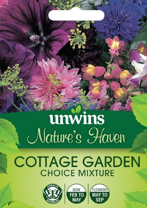 Unwins Nature's Haven Cottage Garden Choice Mixture