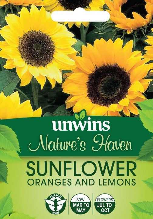 Unwins Nature's Haven Sunflower Oranges & Lemons