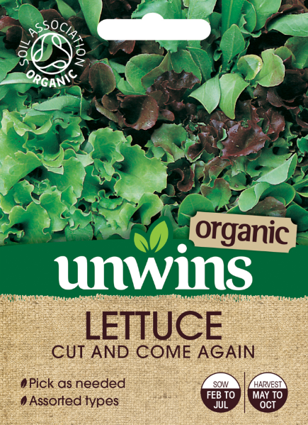 Unwins Lettuce Cut And Come Again Organic