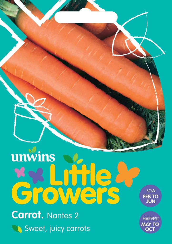 Unwins Little Growers Carrot Nantes 2