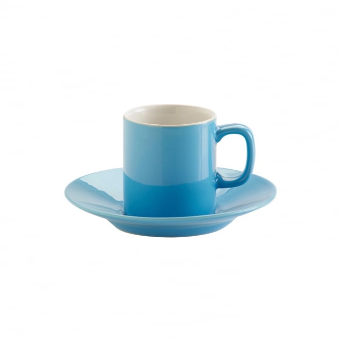 Blue Espresso Cup & Saucer