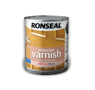 Ronseal Interior Varnish Gloss Clear 250ml