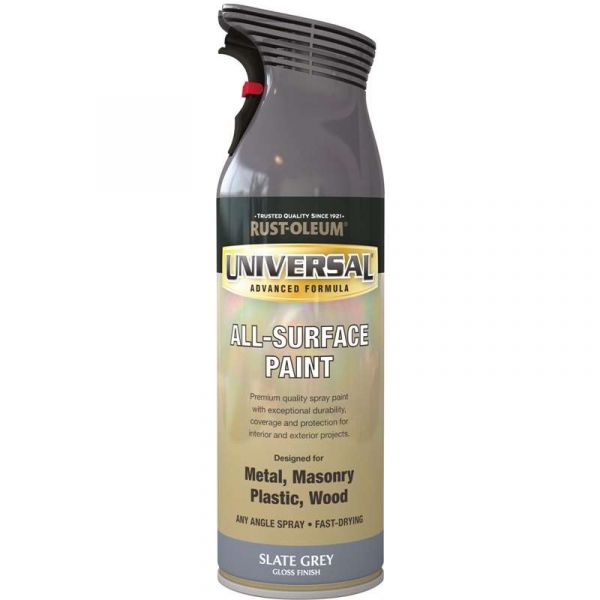 Universal Slate Grey Spray Paint 400ml