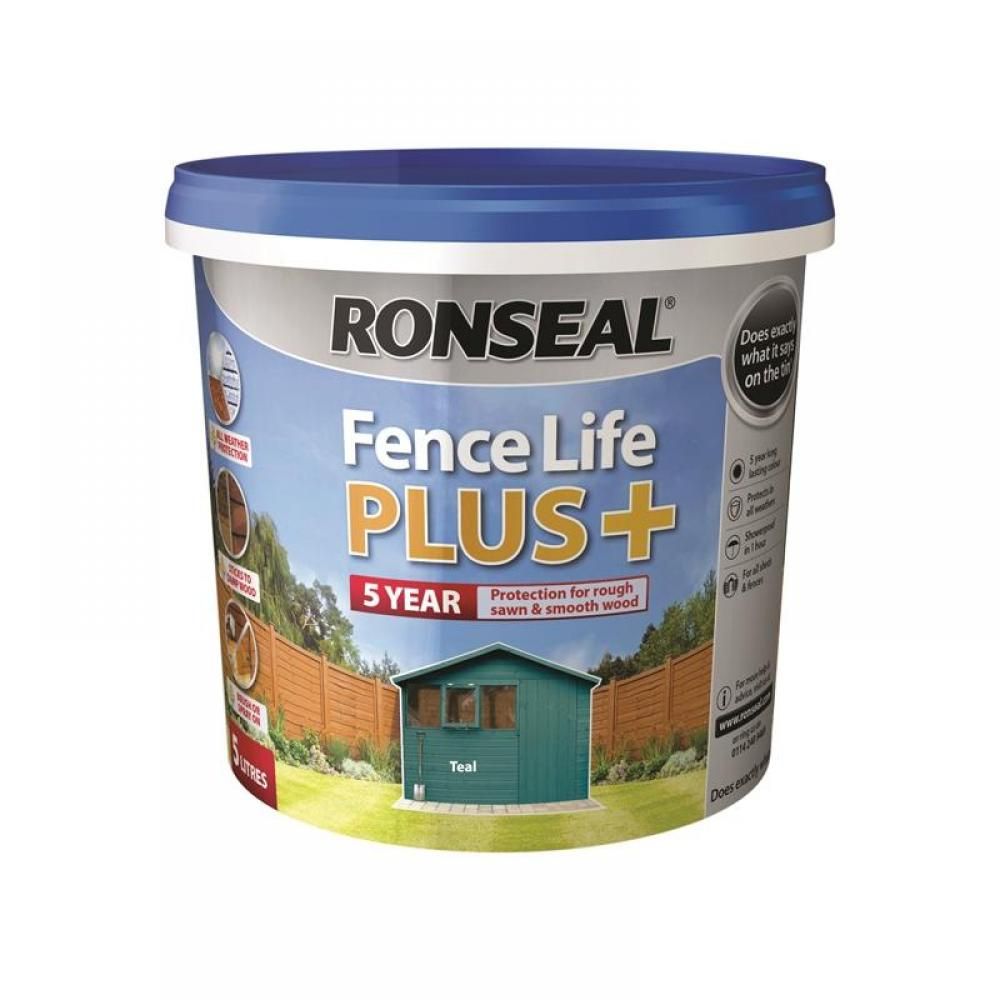 Ronseal Plus Fencelife Teal 5L