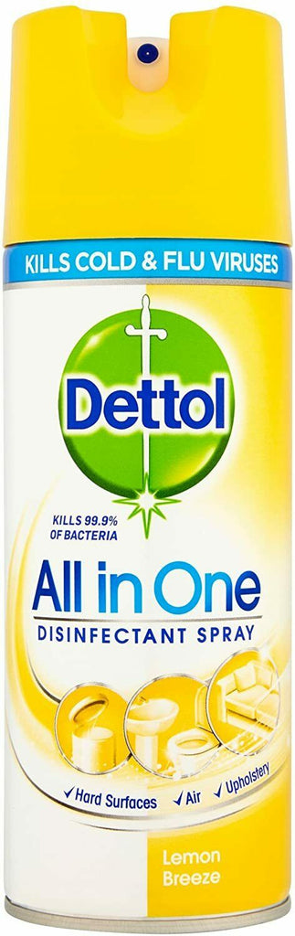 Dettol All In One Disinfectant Spray Lemon 400ml