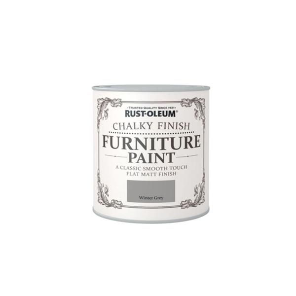 Chalky Paint Winter Grey 125ml