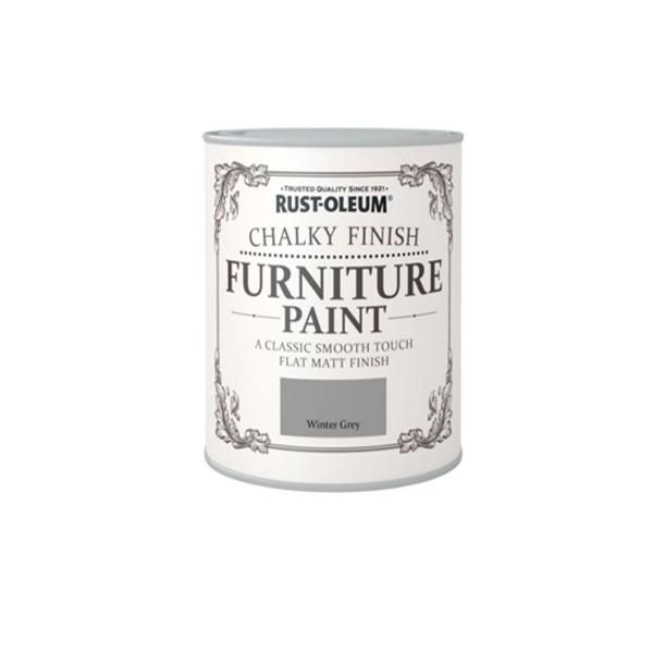 Chalky Paint Winter Grey 750ml