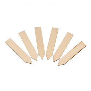 6" Wooden Plant Labels 25 Pack